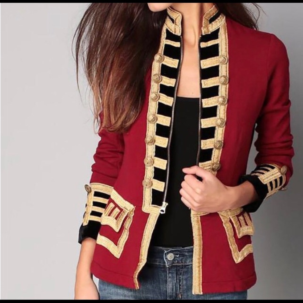 Adorable military style jacket by Ralph Lauren! XL